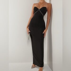 Elegant Black Maxi Dress